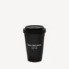 Tasse à café New York noire Tasse à café New York noire