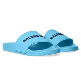 Tongs « Caoutchouc bleu clair et noir » 565826W1S804001
