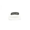 Tongs de piscine avec logo 3D BB « White » 656434W1S8B9034