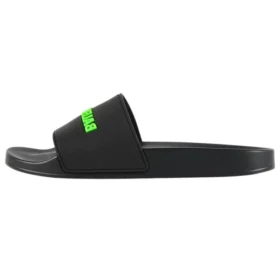 Tongs en caoutchouc « Noir Vert fluo » 565826W1S811030