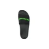 Tongs en caoutchouc « Noir Vert fluo » 565826W1S811030