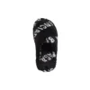 Tongs en fourrure « Allover Logo – Noir » 699675W2B411090