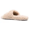 Tongs en fourrure « Beige » 654747W2DO19796