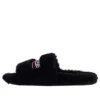 Tongs en fourrure « Black » 654261W2DO11096