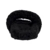 Tongs en fourrure « Black » 654261W2DO11096