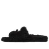 Tongs en fourrure « Cities Paris Black » 654747W2DO21001