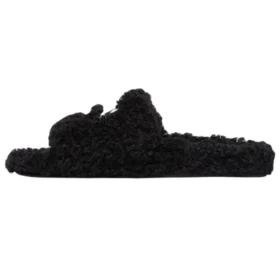 Tongs en fourrure « Cities Paris Black » 654747W2DO21001