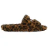 Tongs en fourrure « Leopard » 654261W2F119634