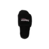 Tongs en fourrure « Noir » 654747W2DO11096