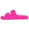 Tongs en fourrure « Pink » 654261W2DO15096