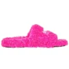 Tongs en fourrure « Pink » 654261W2DO15096
