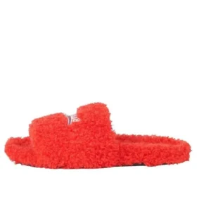 Tongs en fourrure « Red » 654261W2DO16596