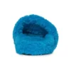 Tongs en fourrure « Sky Blue » 654747W2DO14296