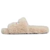 Tongs fourrées « Beige » 654261W2DO19796