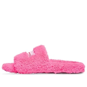 Tongs fourrées « Pink » 654261WBDZ05096