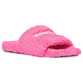 Tongs fourrées « Pink » 654261WBDZ05096