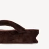 Tongs Gaeta pour femme, couleur moka Tongs Gaeta pour femme, couleur moka