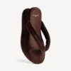 Tongs Gaeta pour femme, couleur moka Tongs Gaeta pour femme, couleur moka