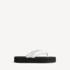 Tongs Jet Lag pour femme, couleur blanc cassé Tongs Jet Lag pour femme, couleur blanc cassé