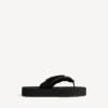 Tongs « Jet Lag » pour femme, couleur noire