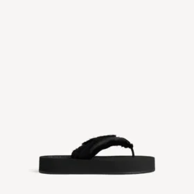 Tongs « Jet Lag » pour femme, couleur noire