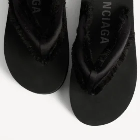 Tongs « Jet Lag » pour femme, couleur noire
