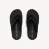 Tongs « Jet Lag » pour femme, couleur noire