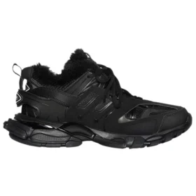 Track Sneaker « Faux Fur Black » 668556W3CQ11000