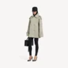 Trench-coat femme à double boutonnage, couleur beige clair Trench-coat femme à double boutonnage, couleur beige clair