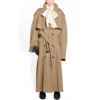 Trench-coat oversize « Beige » 733764TNP099501