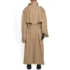 Trench-coat oversize « Beige » 733764TNP099501