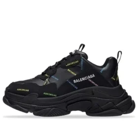 Triple S Allover Logo « Noir multicolore » 536737W2FA81083