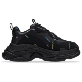 Triple S Allover Logo « Noir multicolore » 536737W2FA81083