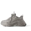 Triple S avec strass « Gris foncé » 524039W2TST1249