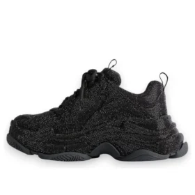 Triple S « Black Rhinestones » 524039W2TST1000