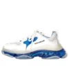 Triple S « Clear Sole – Blanc Bleu » 544351W09ON9169