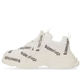 Triple S « Logotype – Blanc » 536737W2FAB9010