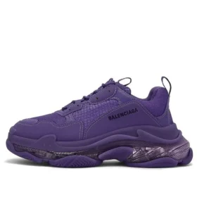 Triple S semelle transparente « Deep Purple » 541624W2GA16910