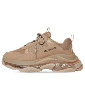Triple S semelle transparente « Marron » 541624W2GA12510