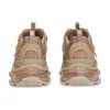 Triple S semelle transparente « Marron » 541624W2GA12510