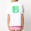 Version ample respectueuse de l’environnement, manches courtes, blanc 594599THV639000