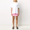 Version ample respectueuse de l’environnement, manches courtes, blanc 594599THV639000