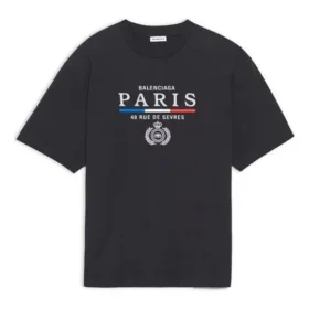 Version Paris à manches courtes, noir 594599TGV481000