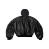 Veste aviateur à capuche « Black » 750953TOS171000