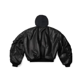 Veste aviateur à capuche « Black » 750953TOS171000