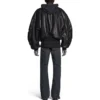 Veste aviateur à capuche « Black » 750953TOS171000