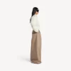 Veste aviateur courte pour femme, couleur ivoire Veste aviateur courte pour femme, couleur ivoire