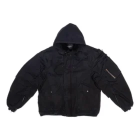 Veste aviateur déchirée « Black » 698844TKP271000