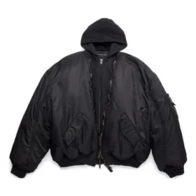 Veste aviateur Paris All In « Black » 746456TNO271000