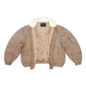 Veste aviateur Unity en coton ripstop « Beige » 698837TLP039577